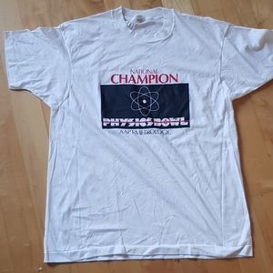 National Champion/  Physics Bowl Tshirt  , VINTAGE